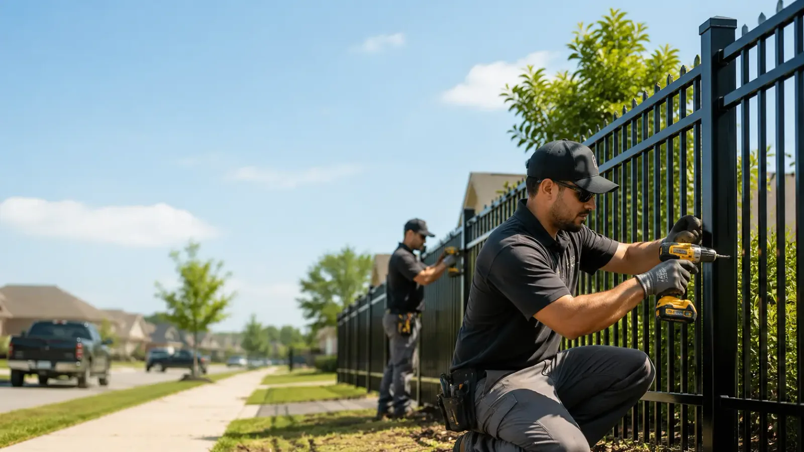 Metal Fence Installation in Jemison, AL
